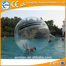 Bola del agua flotante / bola inflable del agua que rueda / bolas inflables del agua que recorren con la piscina